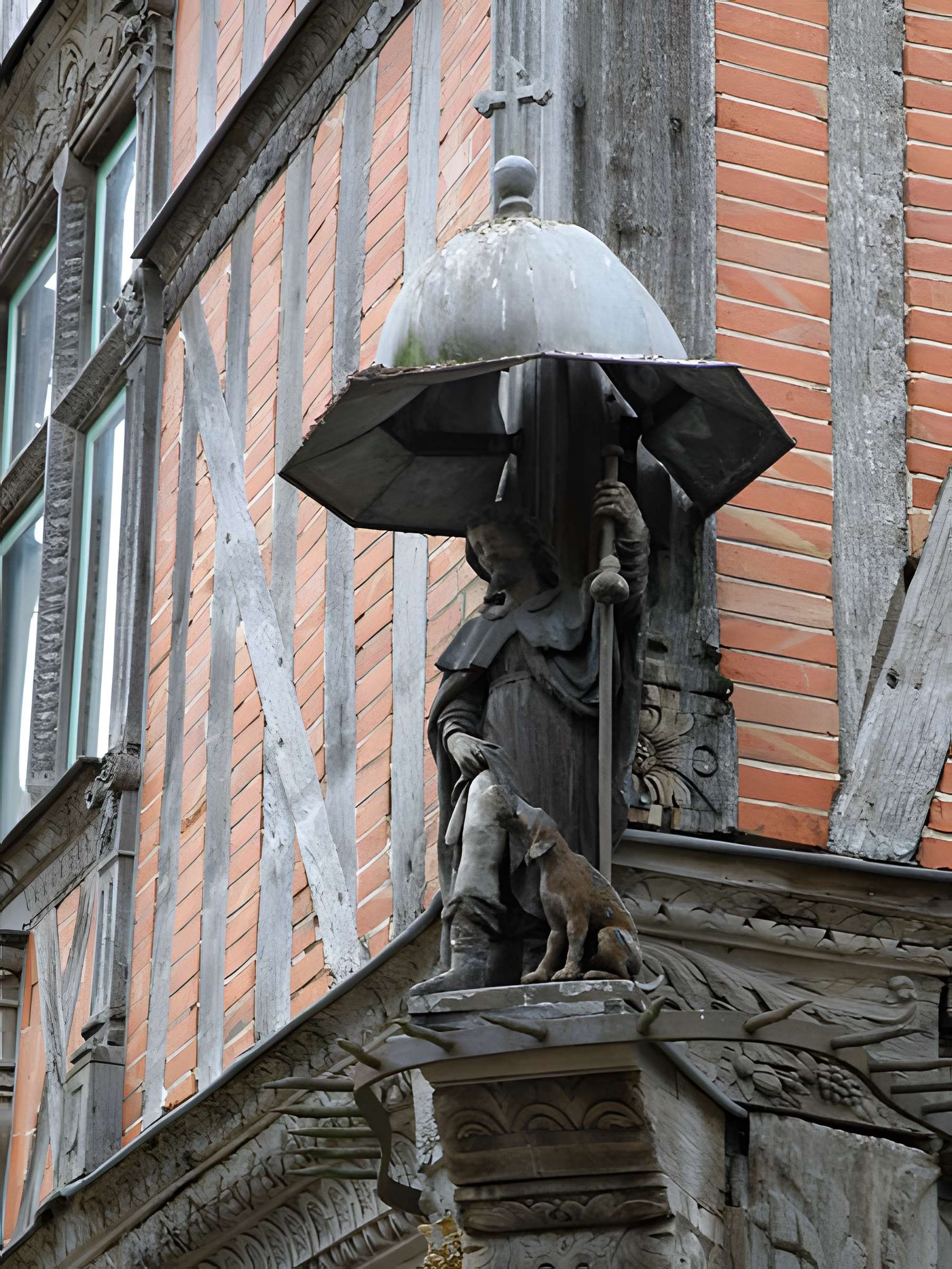 Maison à pans de bois, Rue Victor-Hugo à Bar-sur-Seine