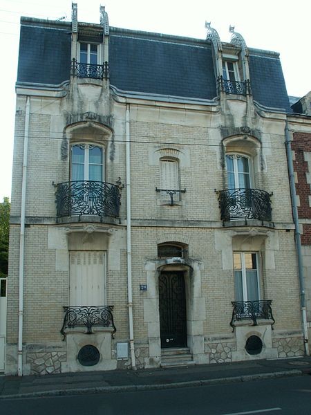 Photo de Maison Art Nouveau, 7bis Route d'Olivet à Orléans