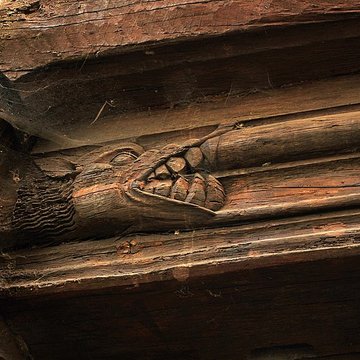 Maison aux Dragons engoulants à Chinon