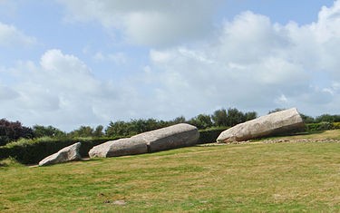 Photo de Grand menhir brisé d'Er Grah à Locmariaquer