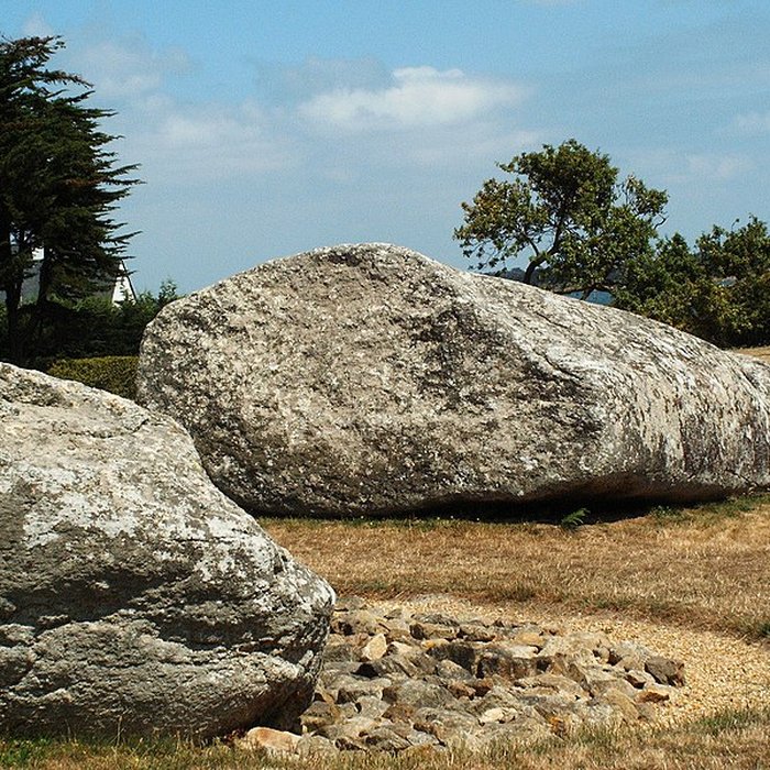Photo de Grand menhir brisé dEr Grah à Locmariaquer