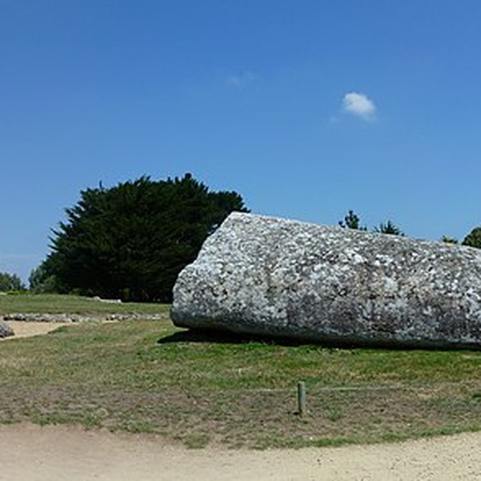 Photo de Grand menhir brisé dEr Grah à Locmariaquer