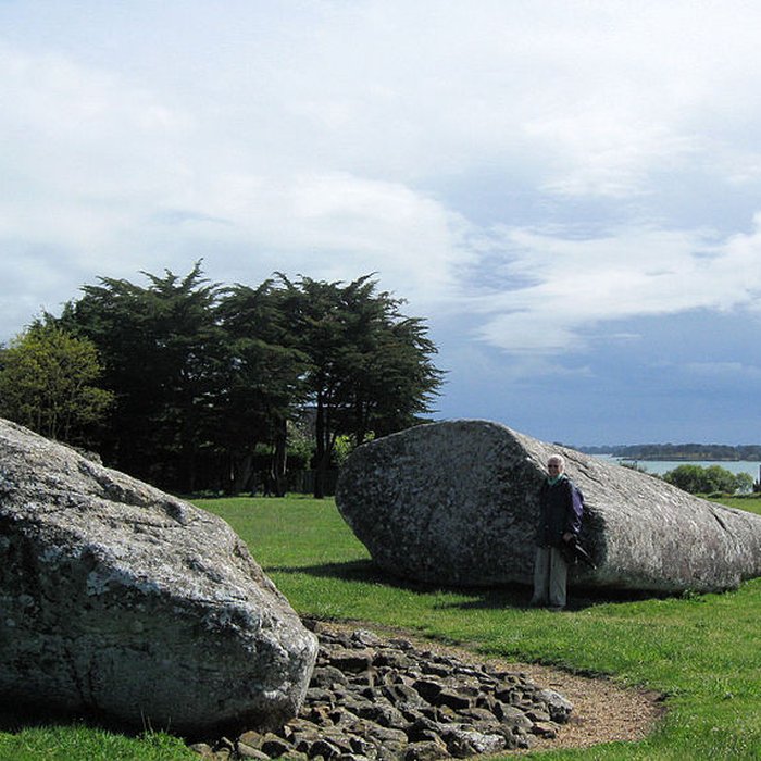 Photo de Grand menhir brisé dEr Grah à Locmariaquer