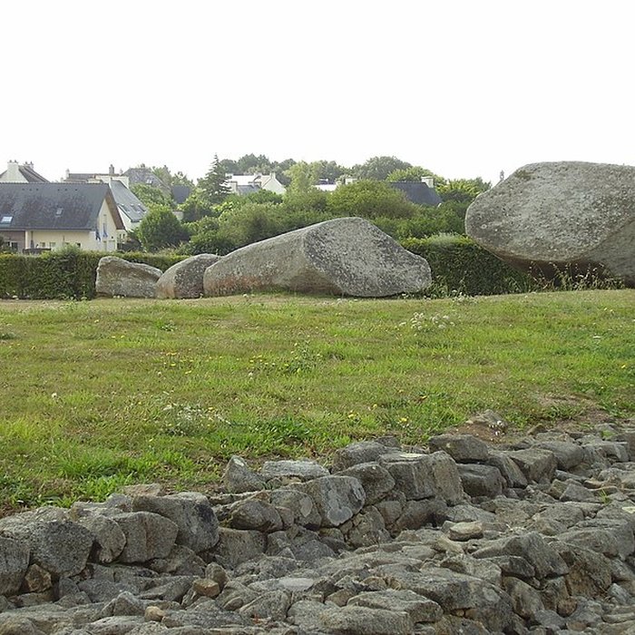 Photo de Grand menhir brisé dEr Grah à Locmariaquer