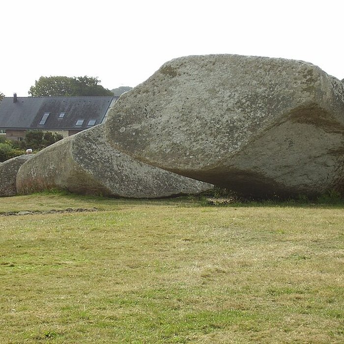 Photo de Grand menhir brisé dEr Grah à Locmariaquer