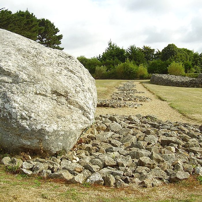 Photo de Grand menhir brisé dEr Grah à Locmariaquer