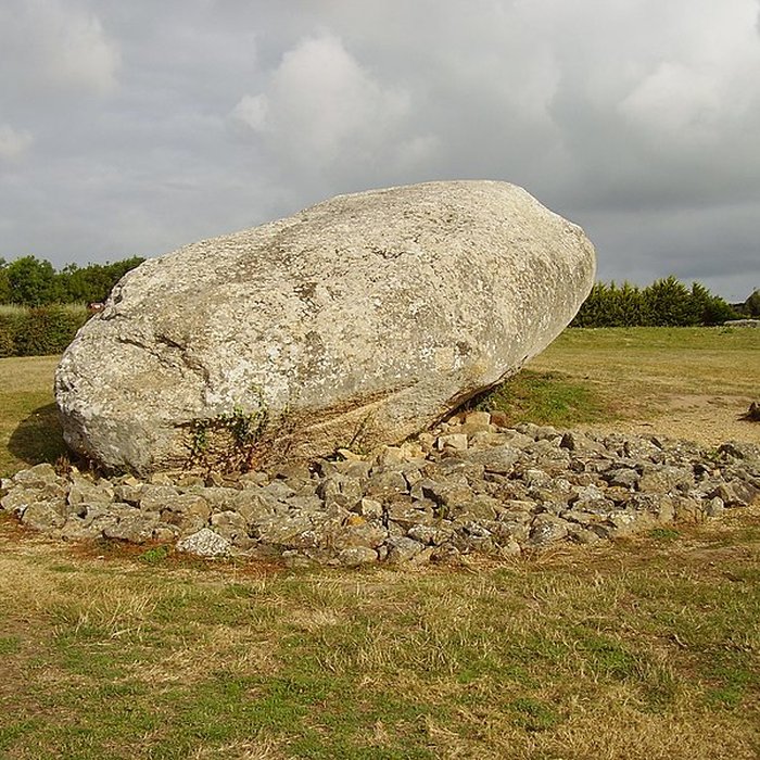Photo de Grand menhir brisé dEr Grah à Locmariaquer
