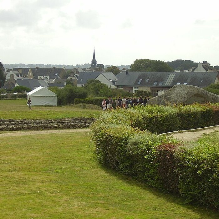 Photo de Grand menhir brisé dEr Grah à Locmariaquer