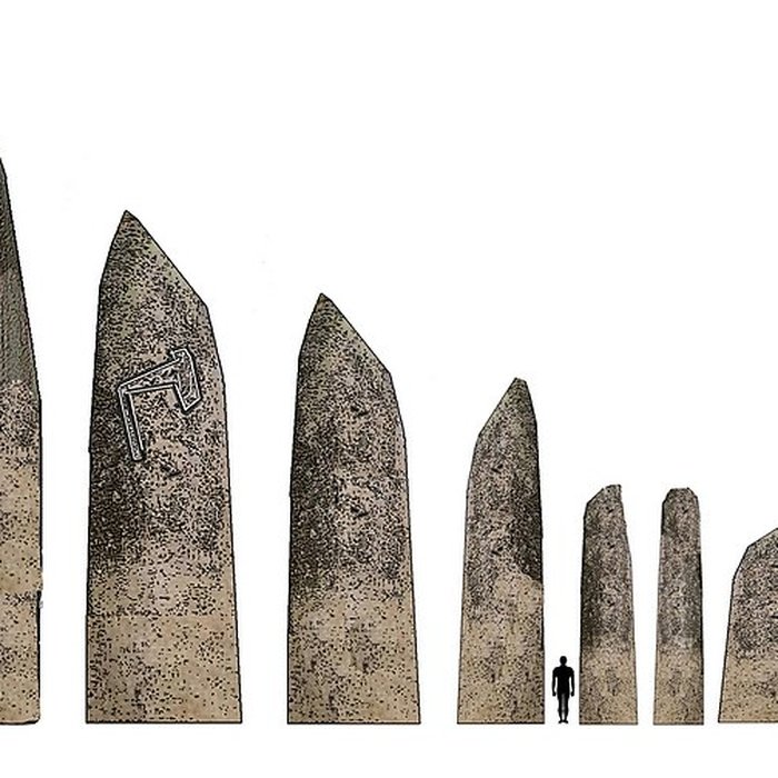 Photo de Grand menhir brisé dEr Grah à Locmariaquer