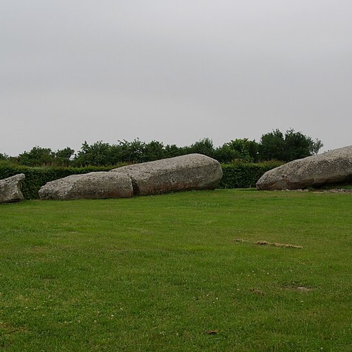 Photo de Grand menhir brisé dEr Grah à Locmariaquer