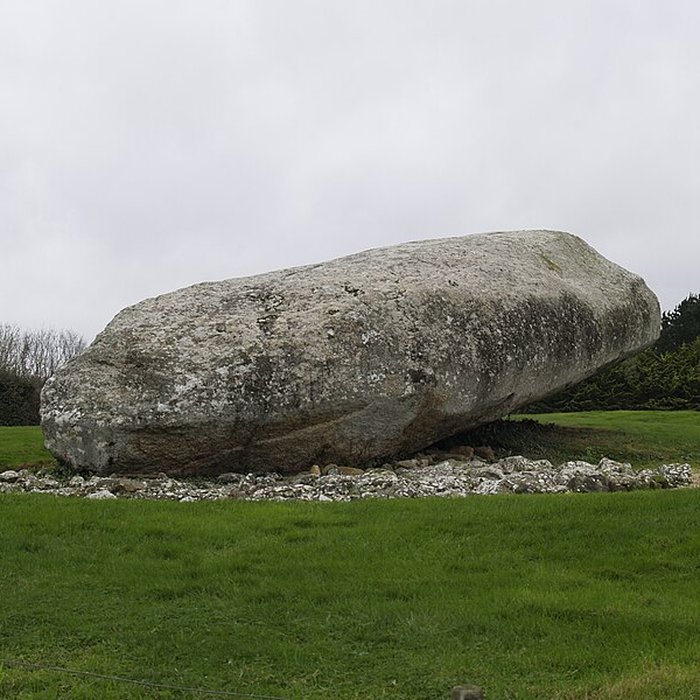 Photo de Grand menhir brisé dEr Grah à Locmariaquer