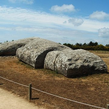 Grand menhir brisé dEr Grah à Locmariaquer