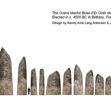 Grand menhir brisé dEr Grah à Locmariaquer