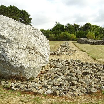 Grand menhir brisé dEr Grah à Locmariaquer