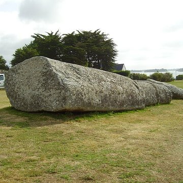 Grand menhir brisé dEr Grah à Locmariaquer