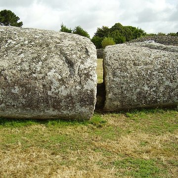 Grand menhir brisé dEr Grah à Locmariaquer