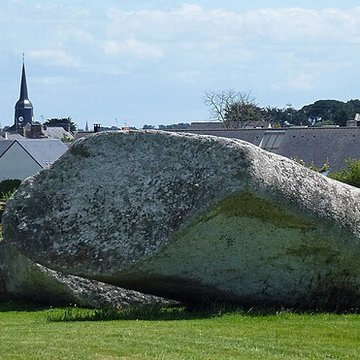 Grand menhir brisé dEr Grah à Locmariaquer