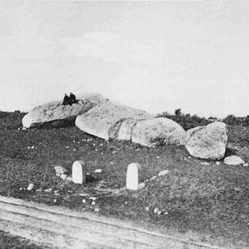 Grand menhir brisé dEr Grah à Locmariaquer