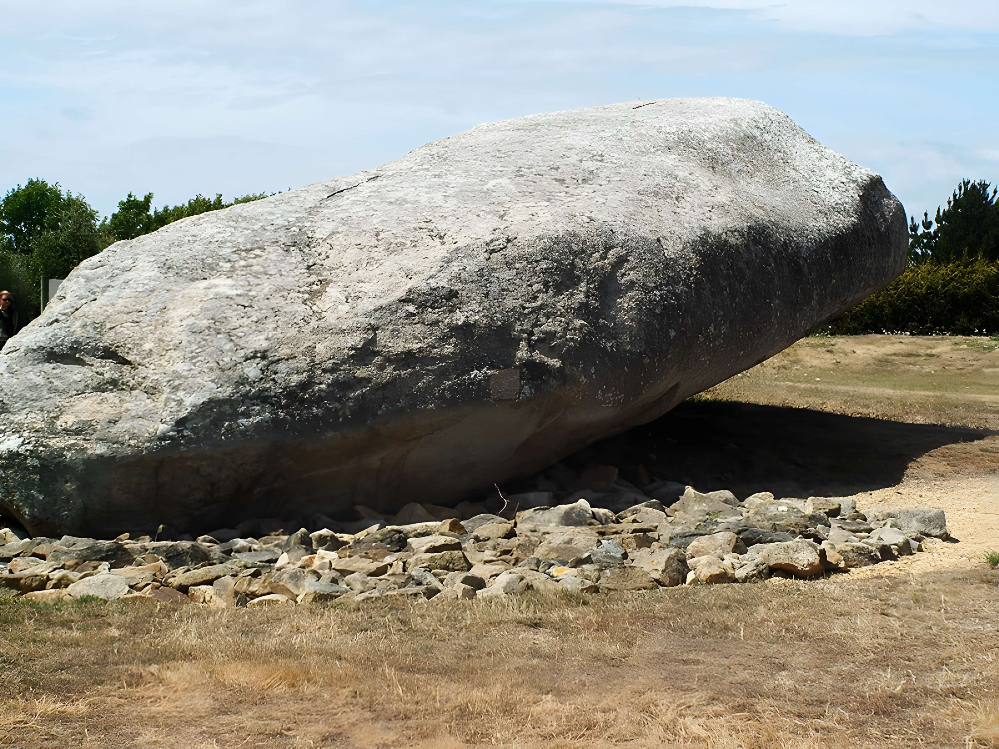 Grand menhir brisé d'Er Grah à Locmariaquer