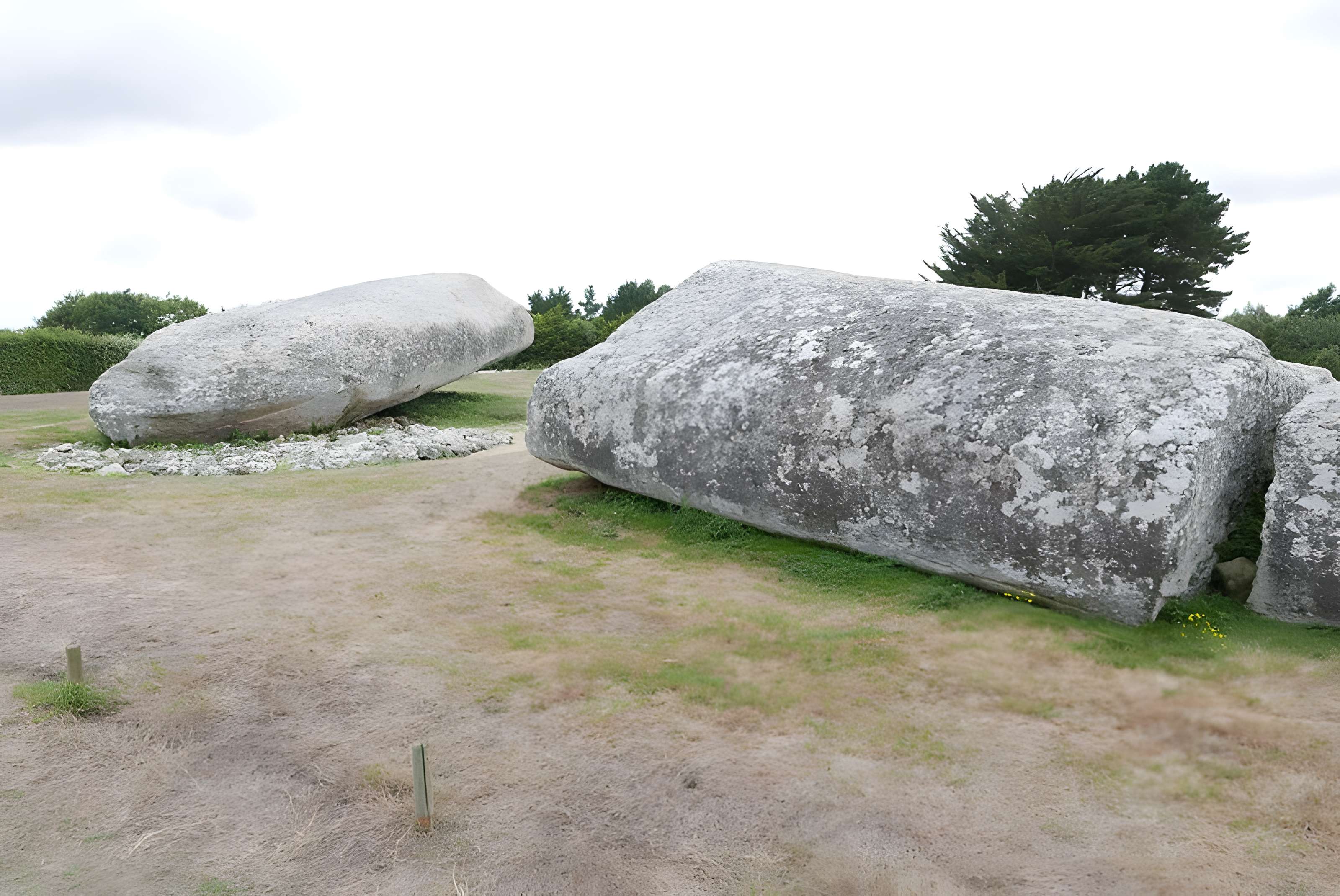 Grand menhir brisé d'Er Grah à Locmariaquer