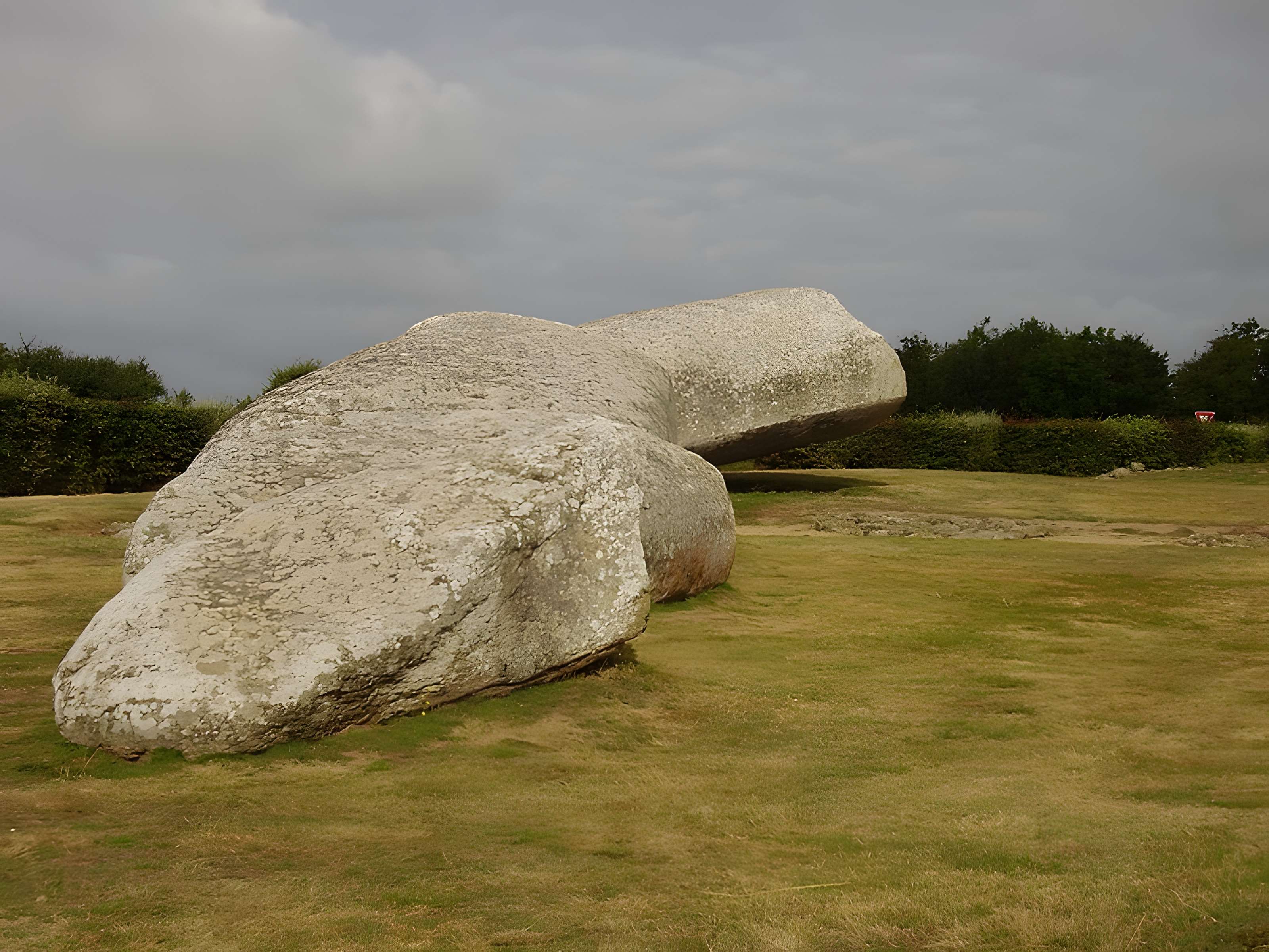 Grand menhir brisé d'Er Grah à Locmariaquer