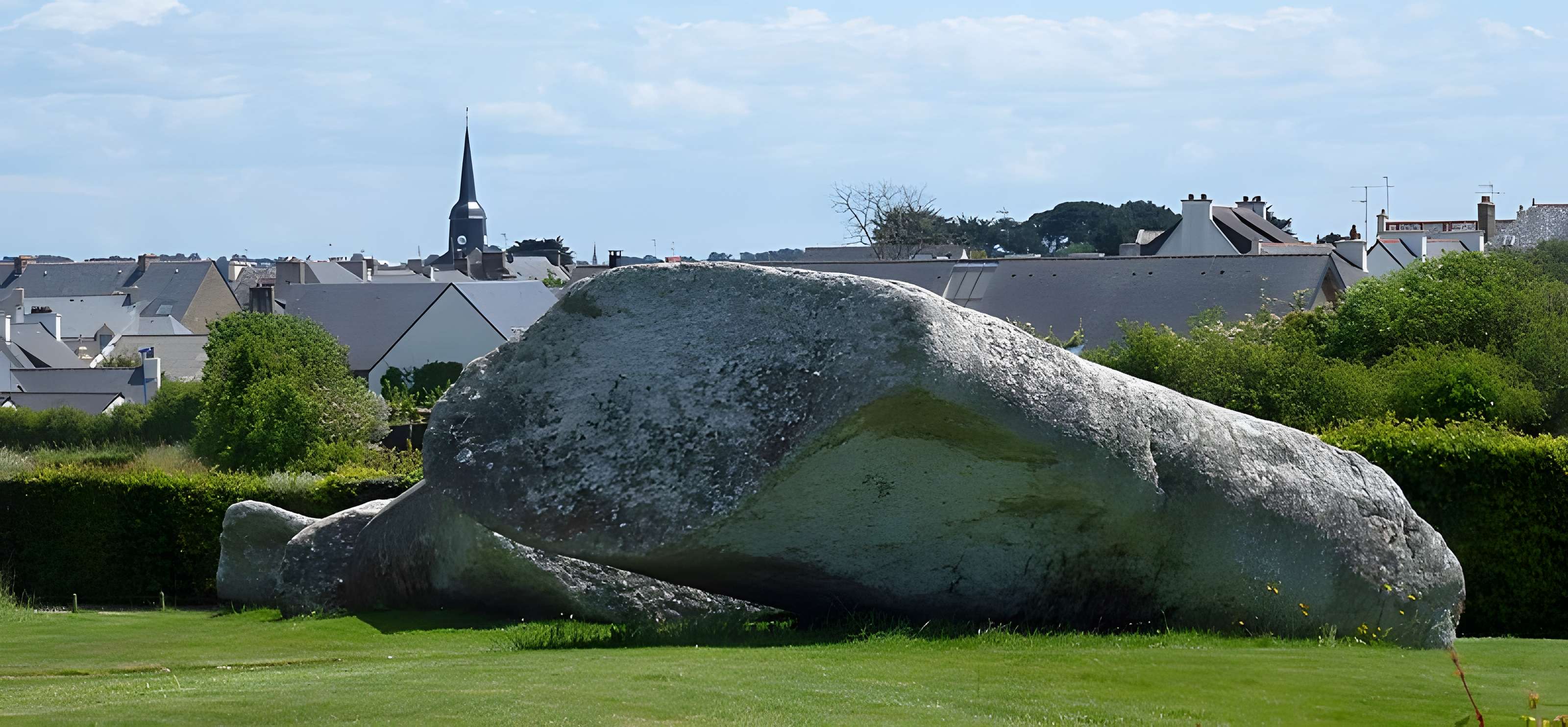 Grand menhir brisé d'Er Grah à Locmariaquer