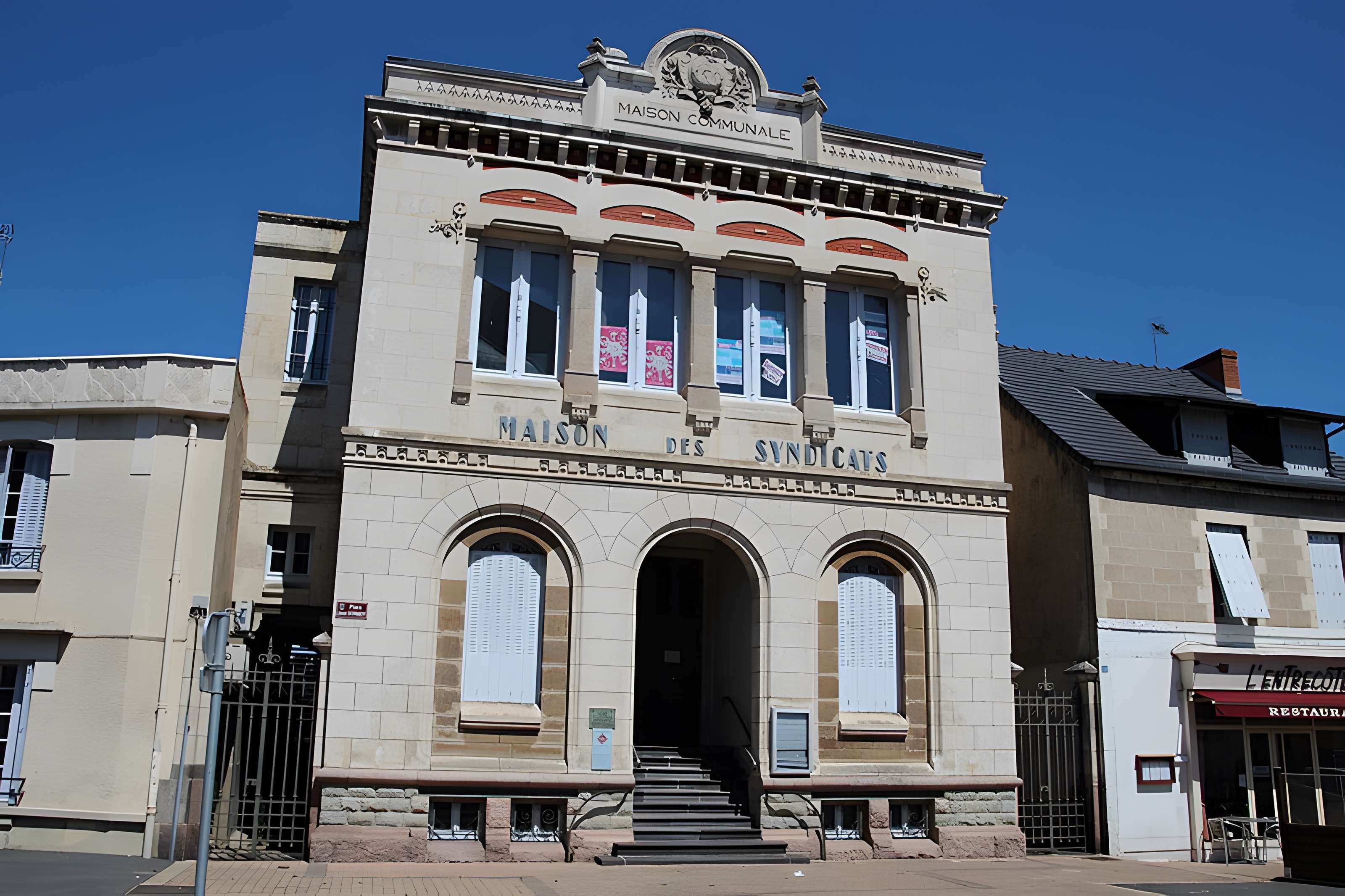 Maison communale à Montluçon