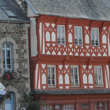 Maison de bois à La Roche-Derrien