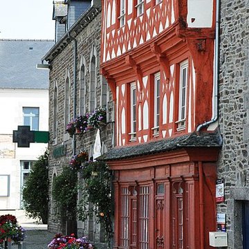 Maison de bois à La Roche-Derrien