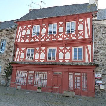 Maison de bois à La Roche-Derrien