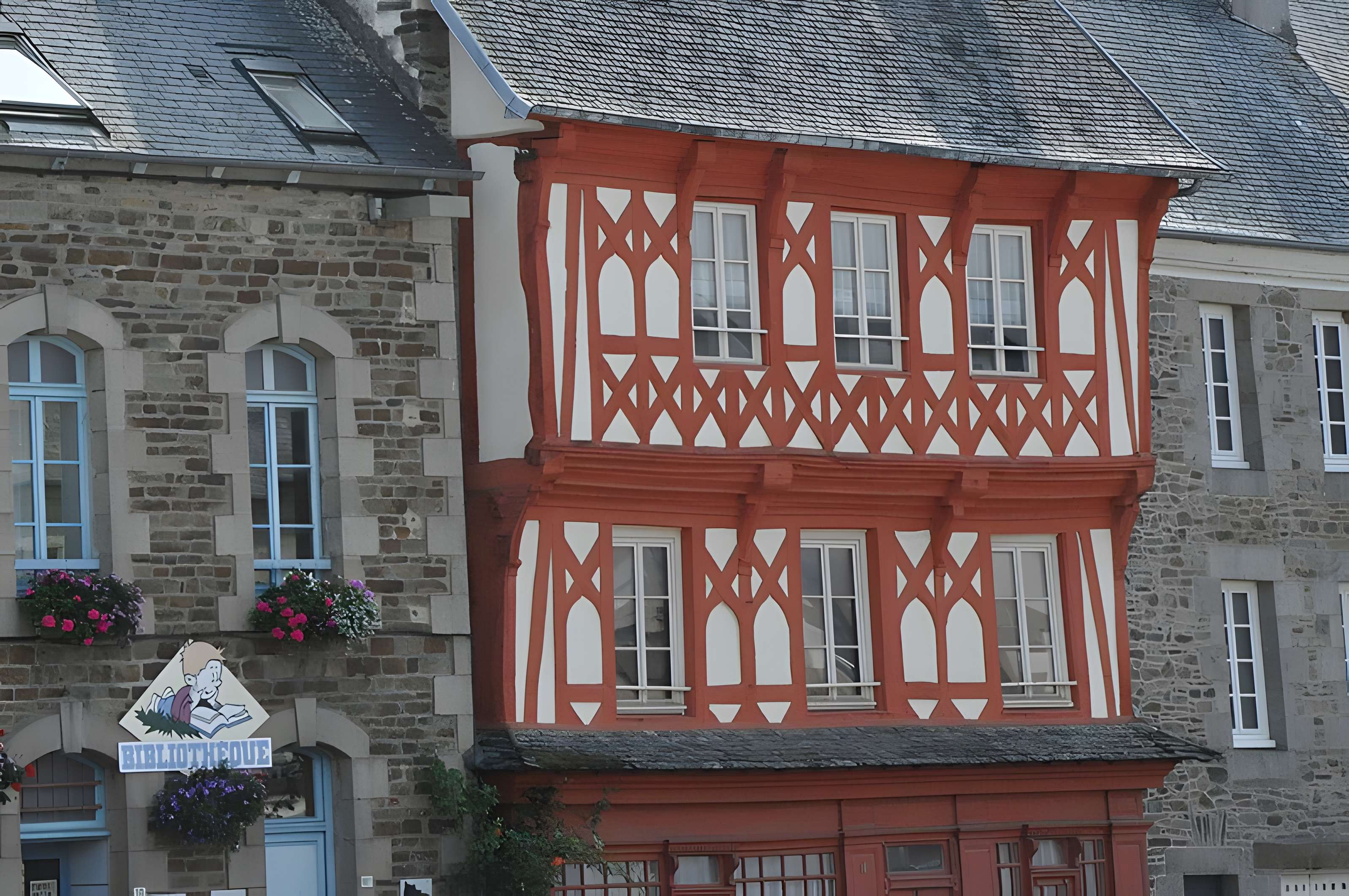 Maison de bois à La Roche-Derrien