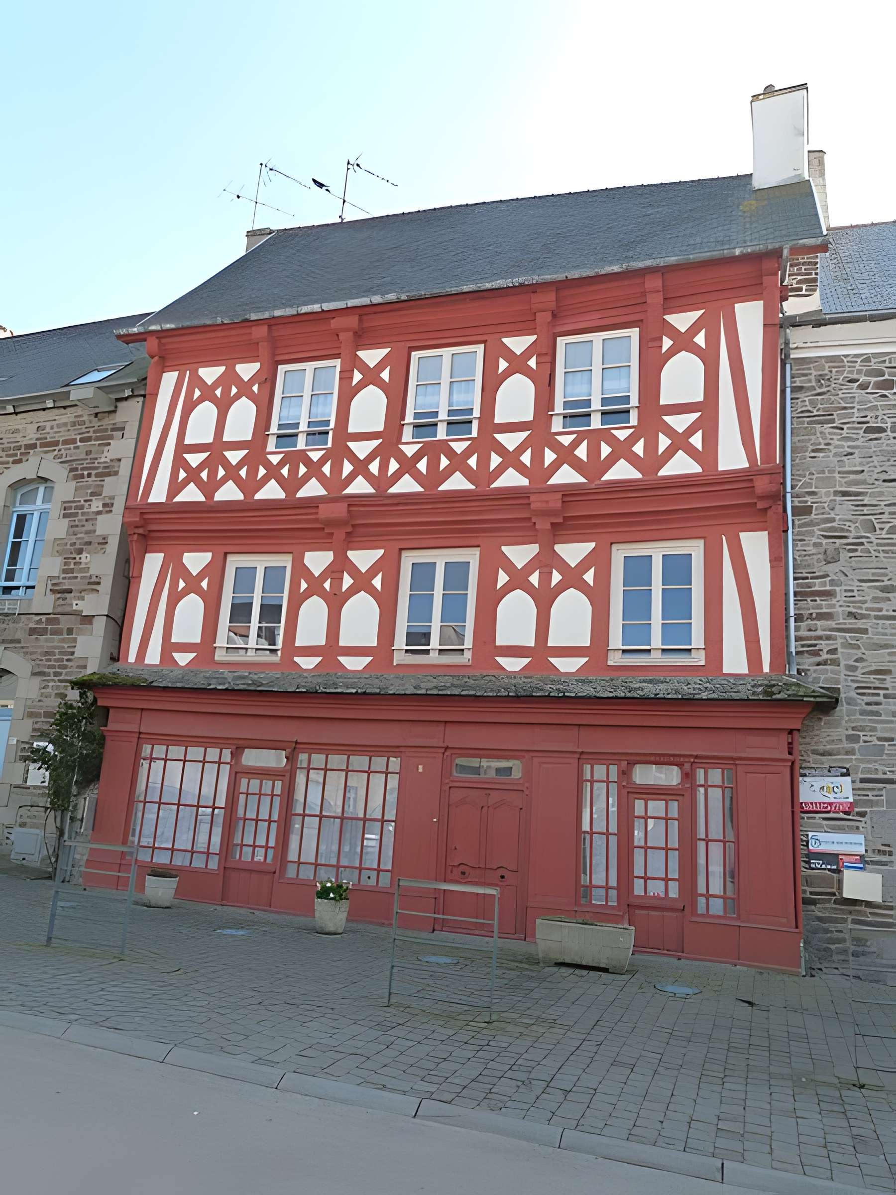 Maison de bois à La Roche-Derrien
