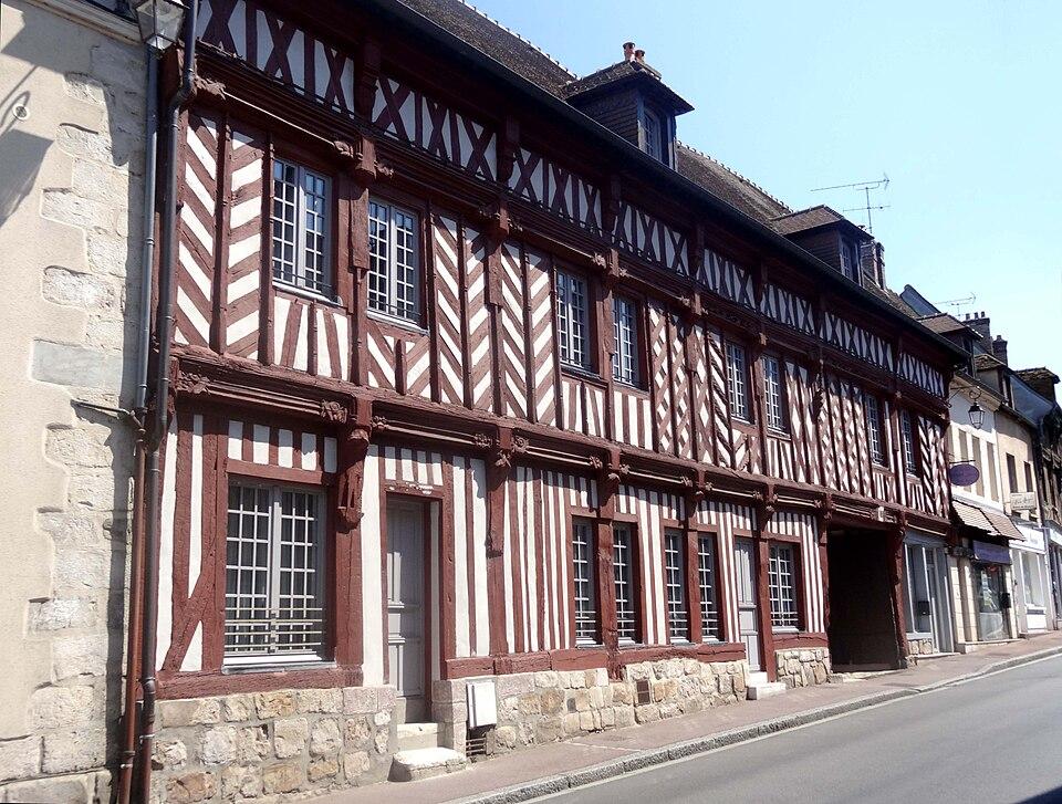 Maison de bois, 39 Rue de Paris à Houdan