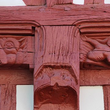 Maison de bois, 39 Rue de Paris à Houdan