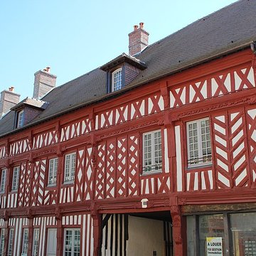 Maison de bois, 39 Rue de Paris à Houdan