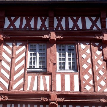 Maison de bois, 39 Rue de Paris à Houdan