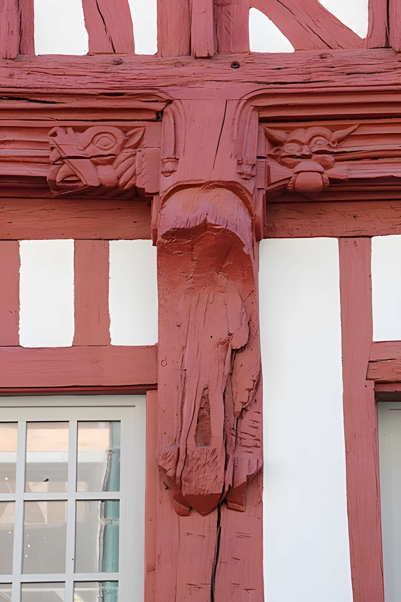 Maison de bois, 39 Rue de Paris à Houdan