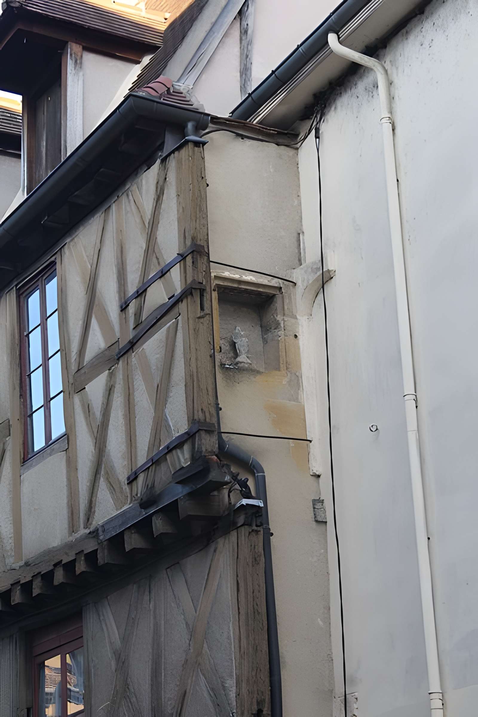 Maison de bois, Rue de l'Hôtel-de-Ville à Marcigny