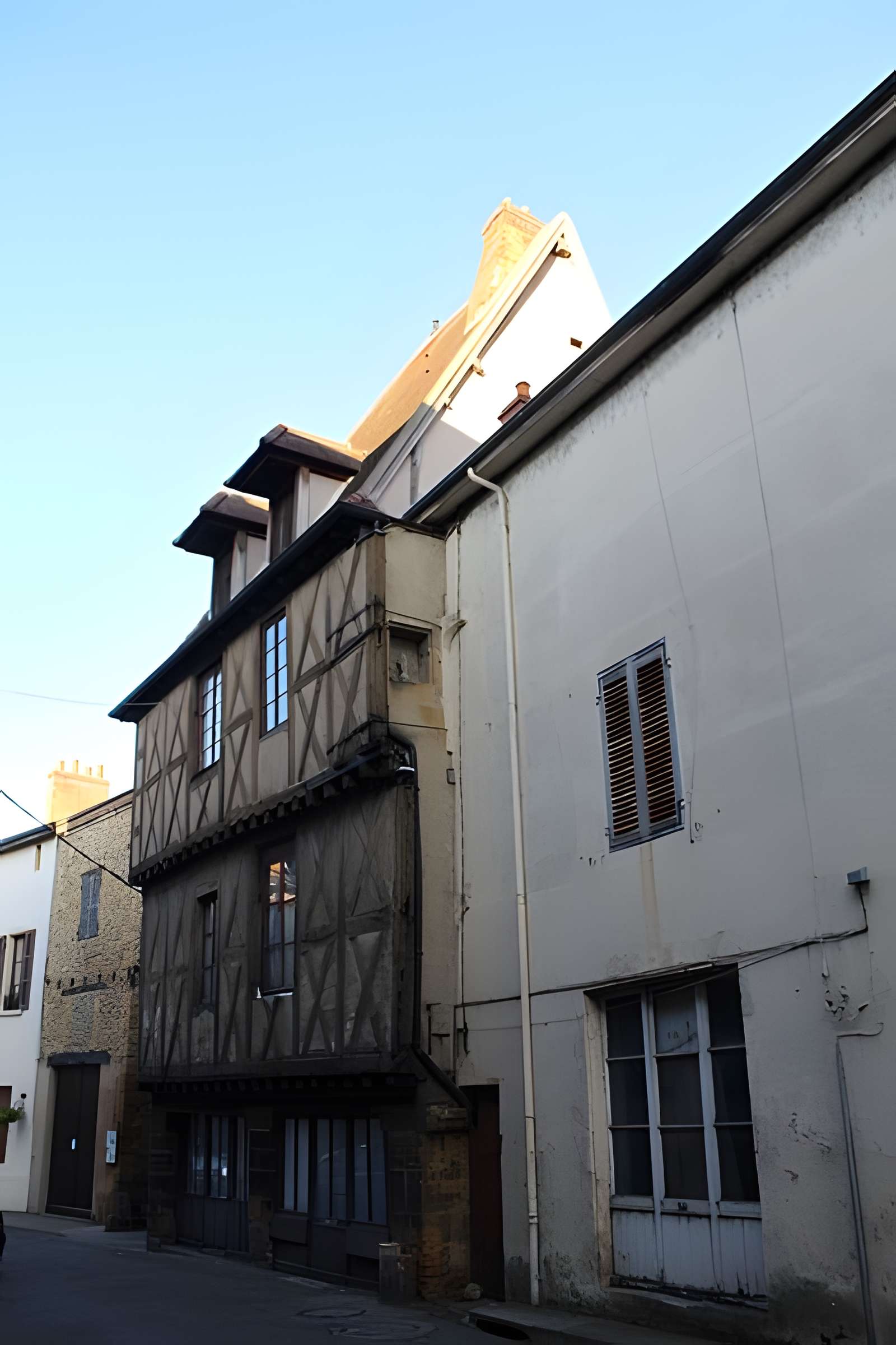 Maison de bois, Rue de l'Hôtel-de-Ville à Marcigny