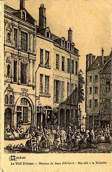 Maison de Jean d'Alibert à Orléans