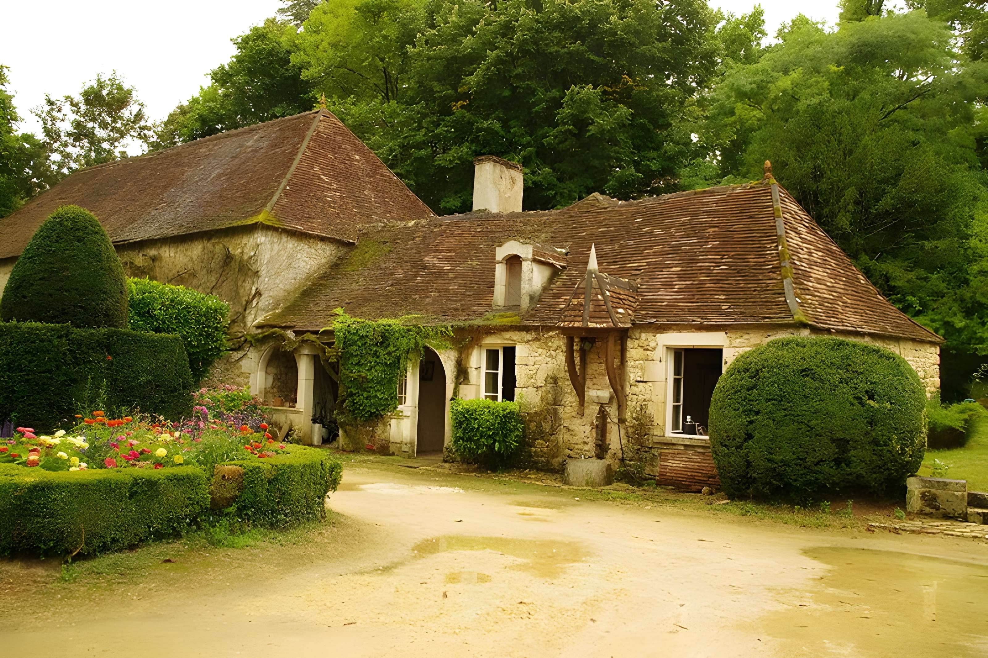 Maison de la Croix Blanche à Ingrandes 