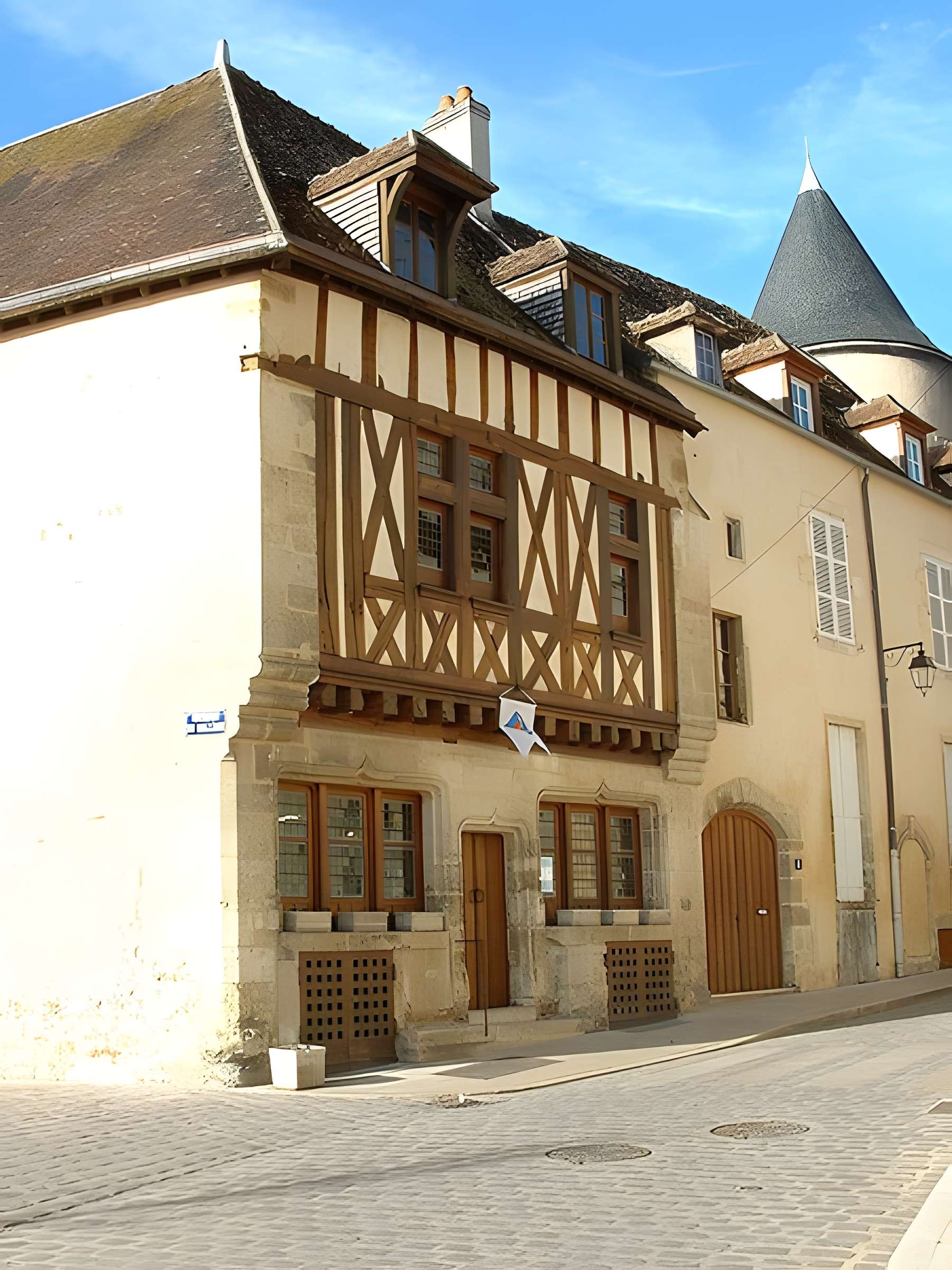 Maison de la rue Bocquillot à Avallon 