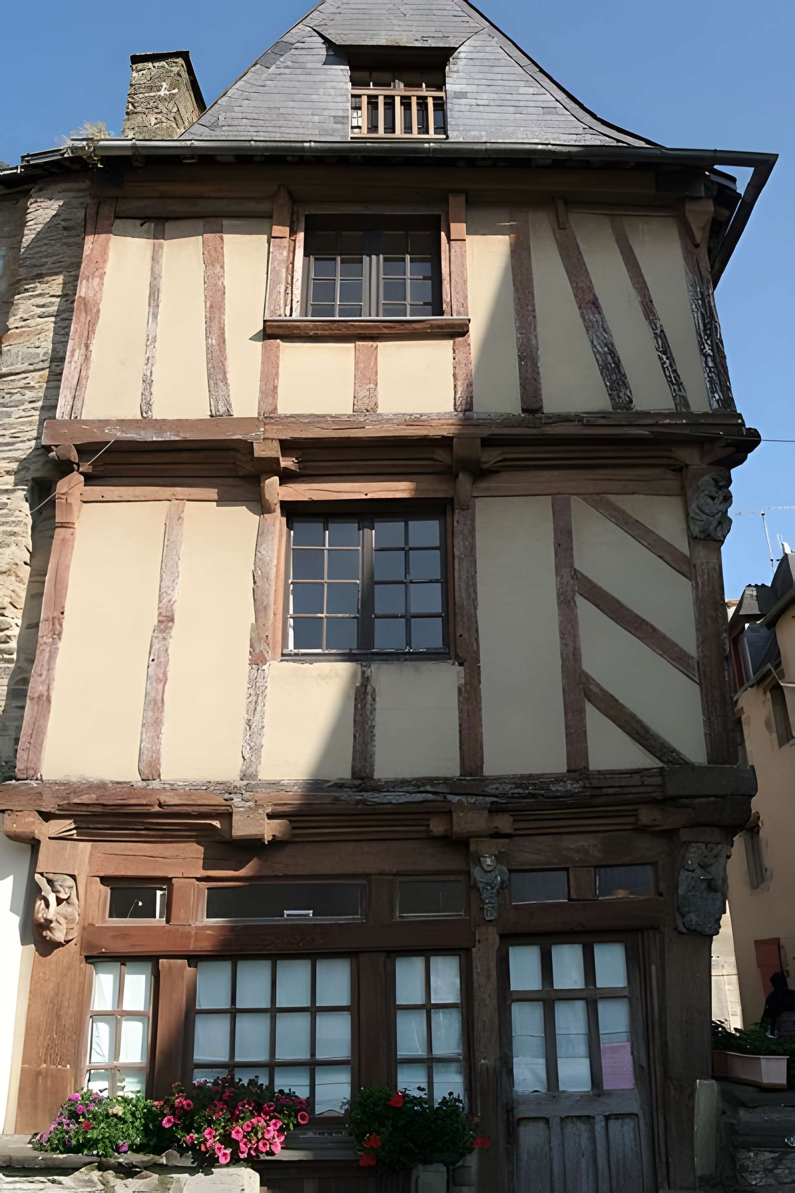 Maison de la Truie qui file à Malestroit 