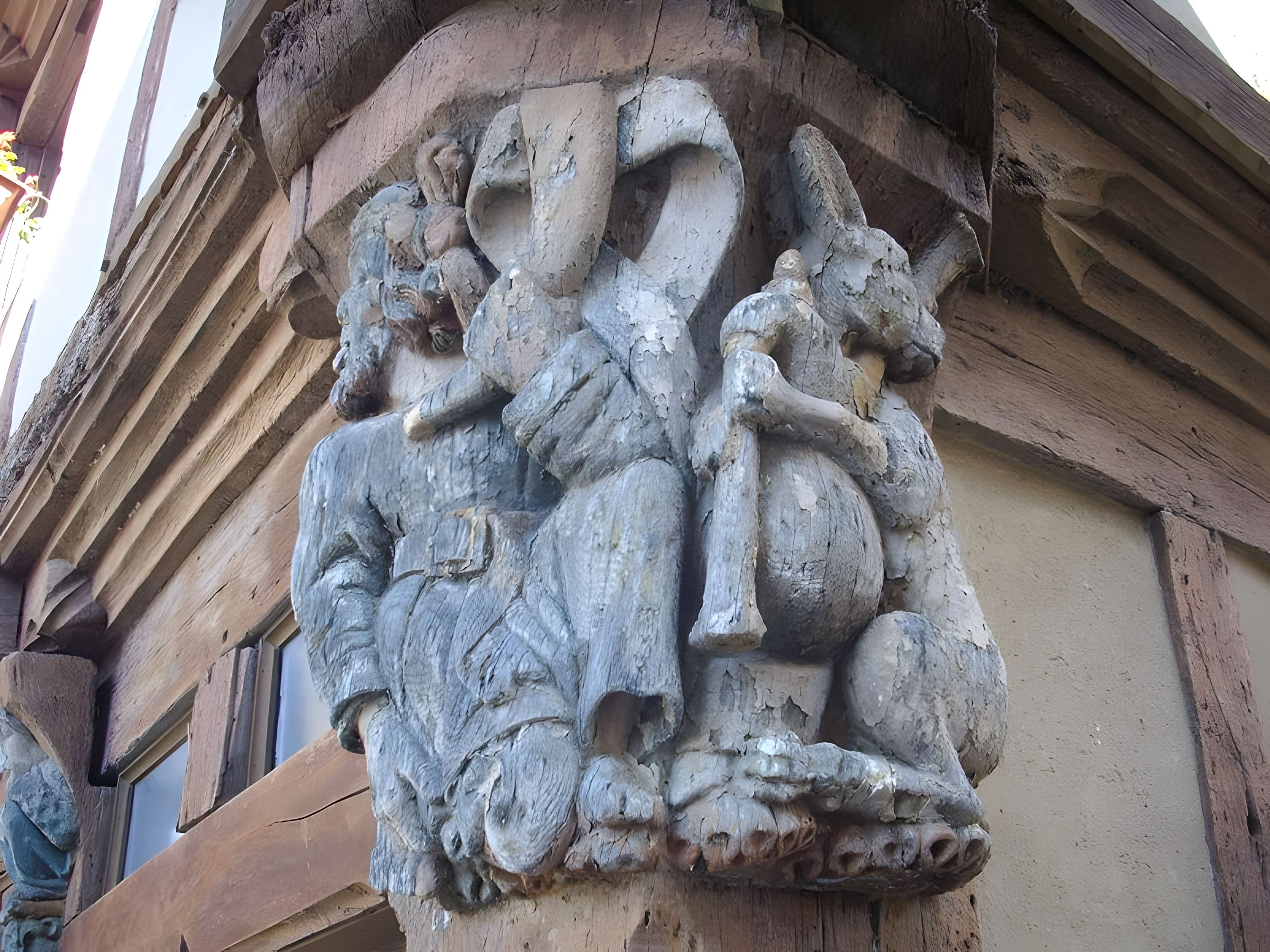 Maison de la Truie qui file à Malestroit