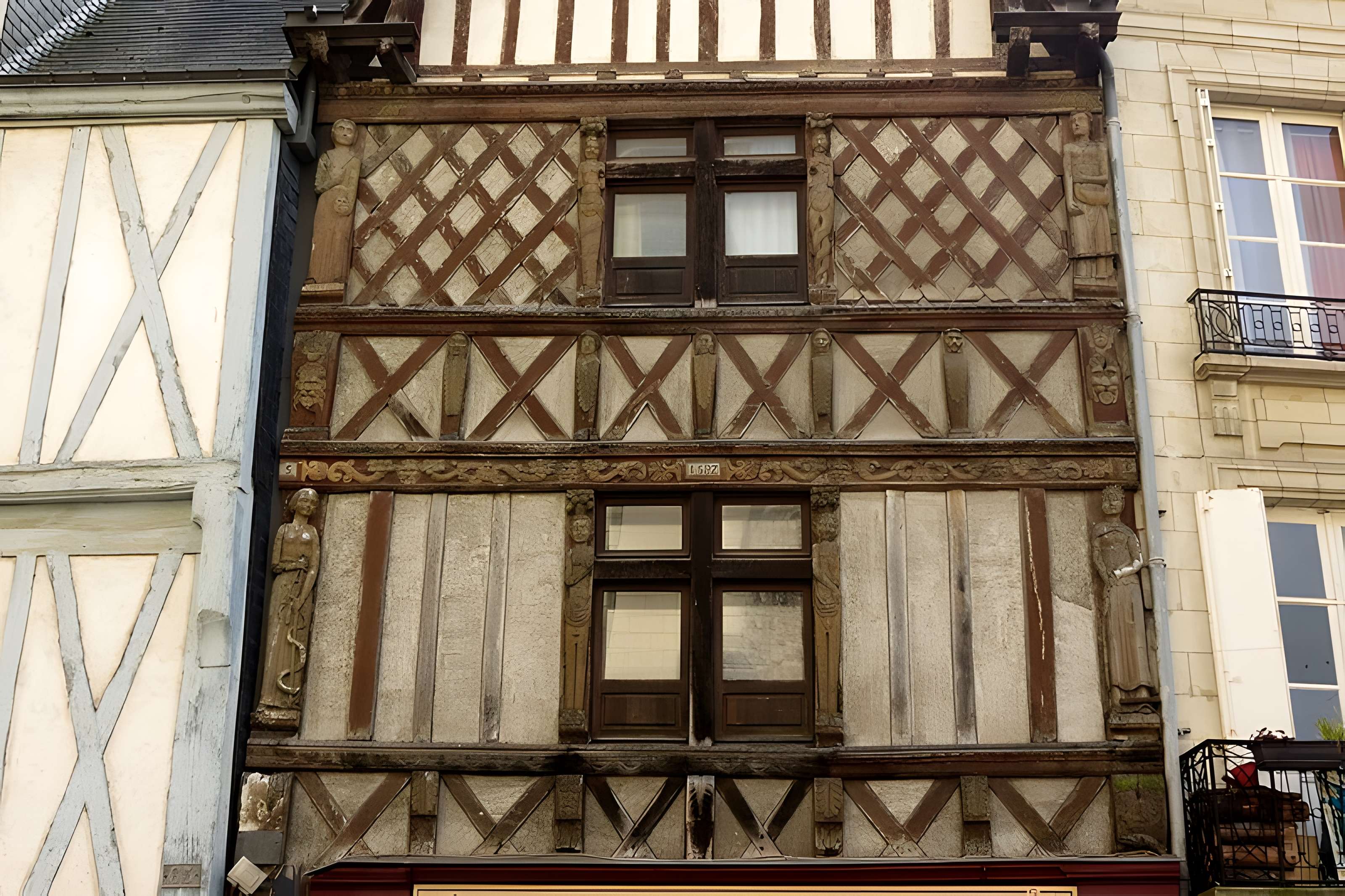 Maison de l'apothicaire Simon Poisson à Angers