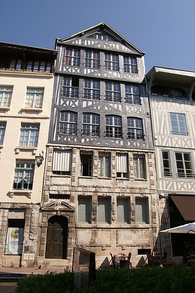 Photo de Maison de maître drapier, 158 Rue Eau-de-Robec à Rouen