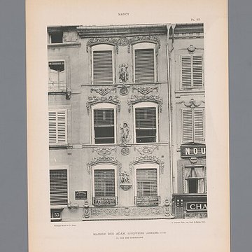 Maison des Adam à Nancy 