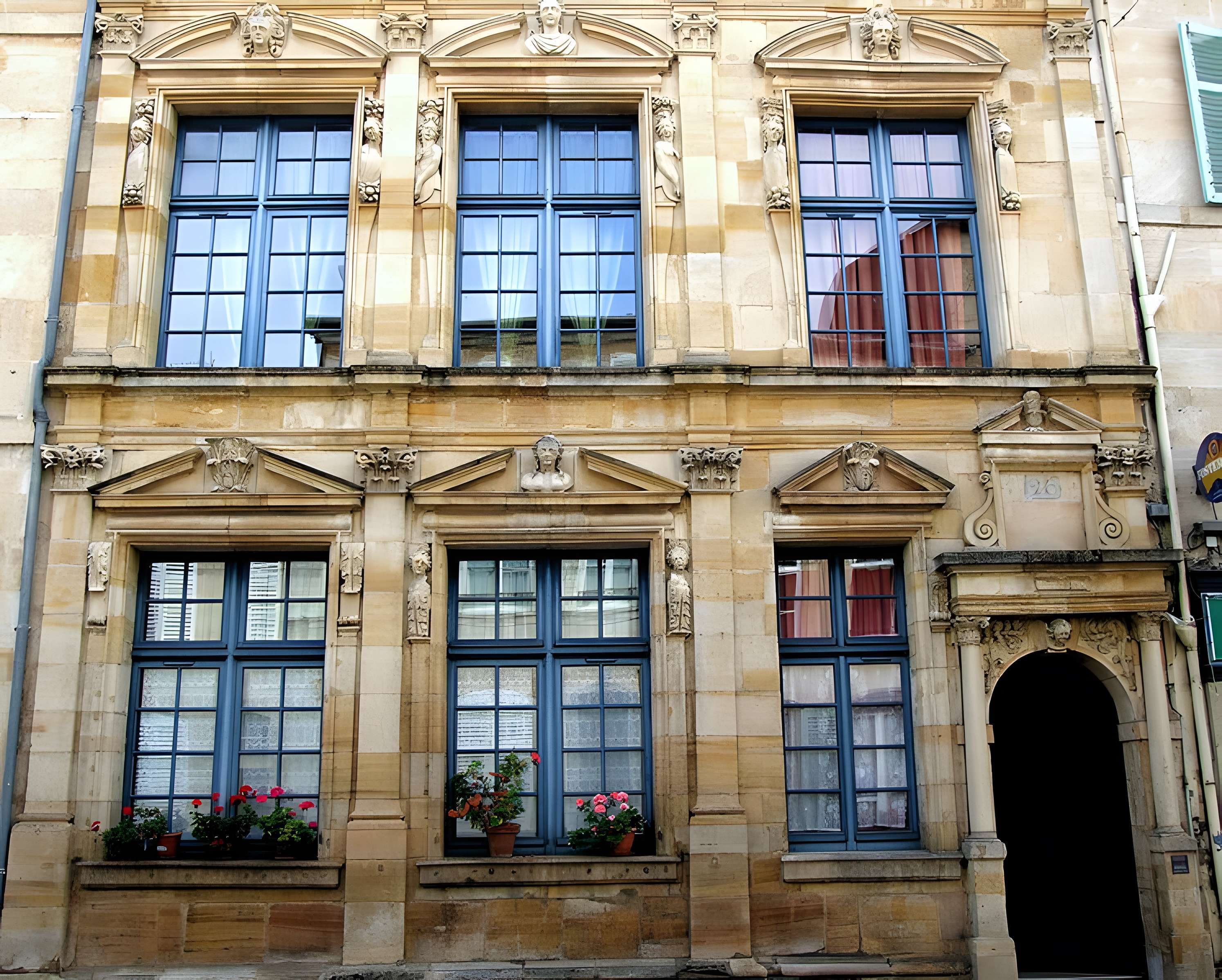 Maison des deux Barbeaux à Bar-le-Duc 