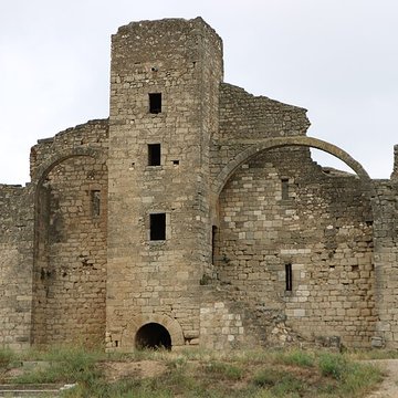 Ruines de lancienne grange cistercienne de Fontcalvy