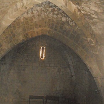 Ruines de lancienne grange cistercienne de Fontcalvy